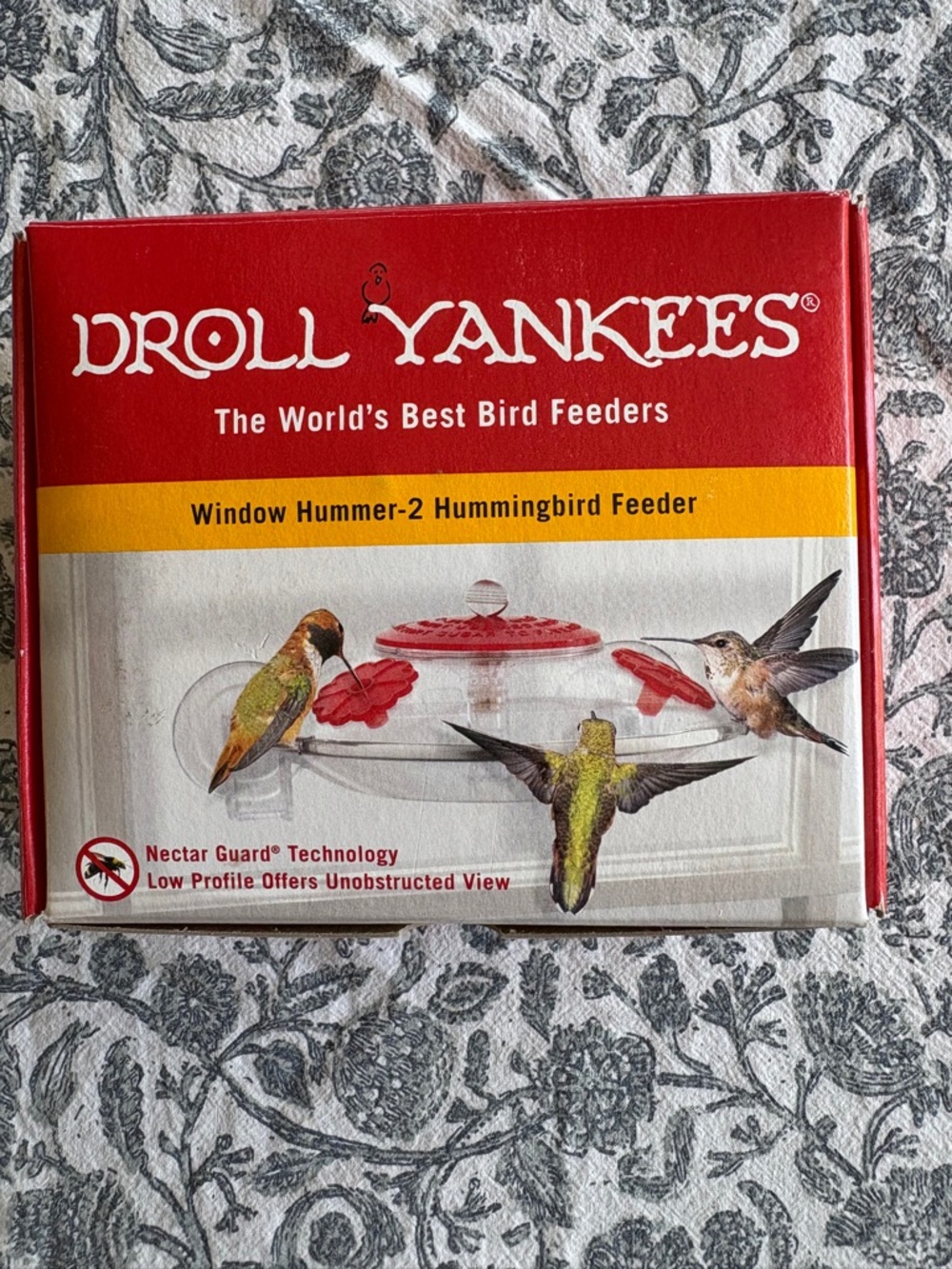 Hummingbird Feeder New in Box Droll Yankees Brand